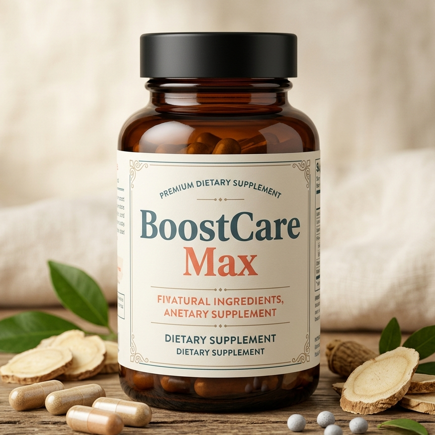 BoostCare Max – výživový doplnok balenie